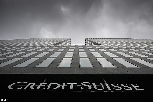Shares of Credit Suisse plunged up to 30 percent, hitting a a new record low for the second day in a row, after the Swiss bank's largest investor said it could not inject more cash