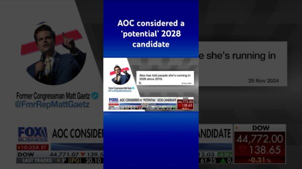 New speculation: AOC reportedly among 2028 Democratic contenders for president #shorts