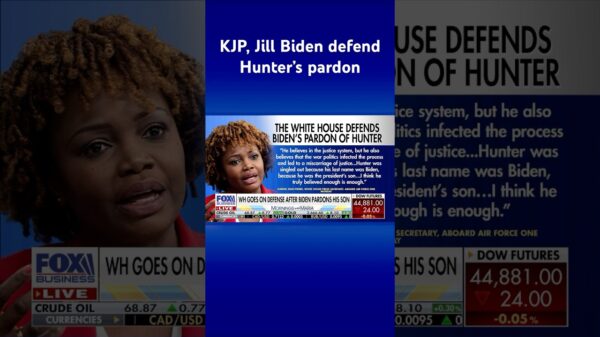 KJP and Dr. Jill come to Hunter Biden’s defense: He was victim of ‘war politics’ #shorts