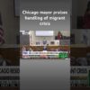 Chicagoans sound off on mayor over illegal migrants: Trump, Homan make an example out of him #shorts