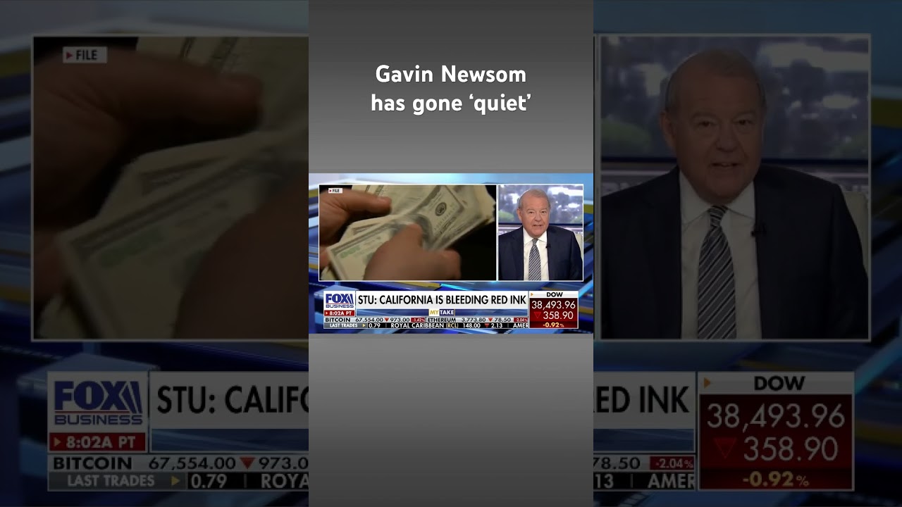 Varney: California is bleeding red ink thanks to Gavin Newsom #shorts