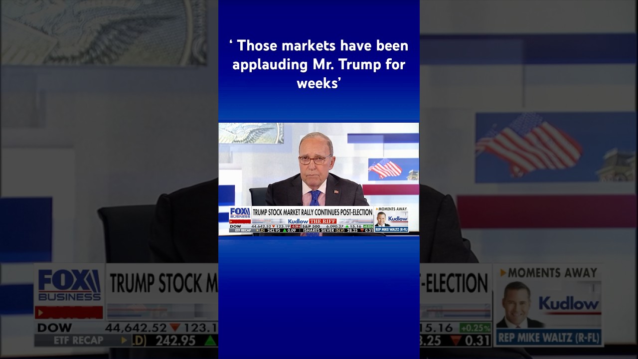 Trump’s transition have been enormously popular: Kudlow #shorts