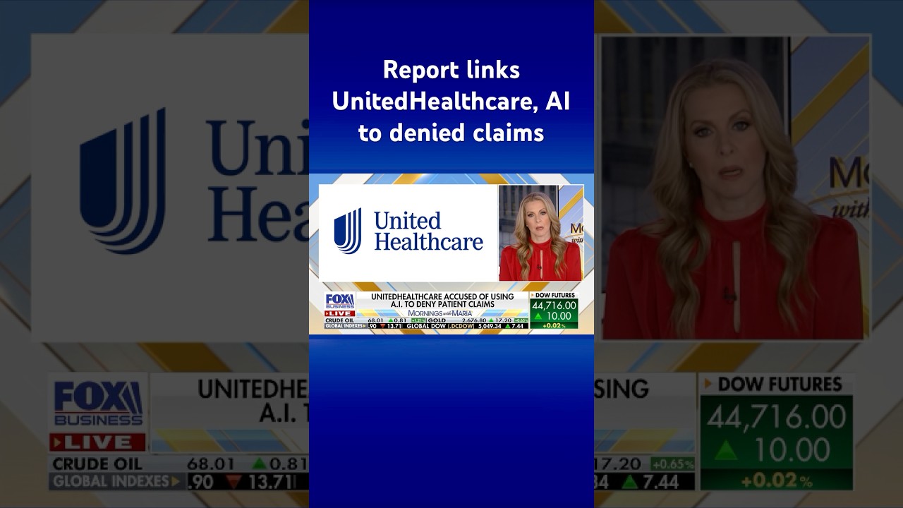 UnitedHealthcare accused of relying on AI to deny Medicare claims #shorts