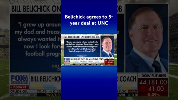 Bill Belichick to tackle new head coach position at University of North Carolina #shorts