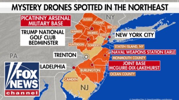 NJ mayor ‘concerned’ about drone sightings over military installations, critical infrastructure