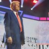 President-elect Donald Trump speaks at Turning Point’s AmericaFest 2024