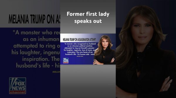 Melania Trump issues statement following Trump’s assassination attempt #shorts