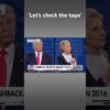 Watch Trump take on Clinton in 2016 debate flashback as she now advises Harris #shorts