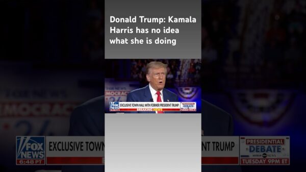 Donald Trump: This country will end up in a depression if Kamala Harris becomes president #shorts