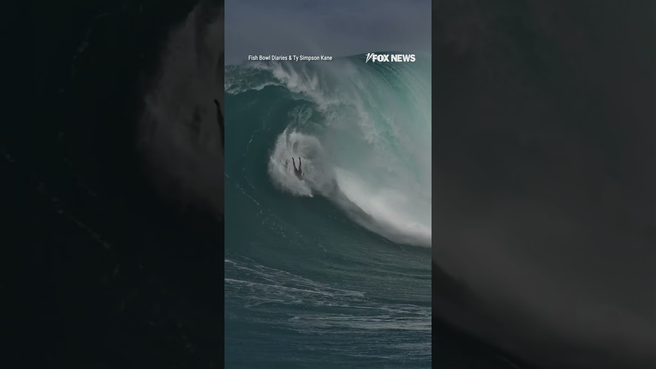 TERRIFYING TUMBLE: Pro surfer wipes out on iconic wave in Hawaii.