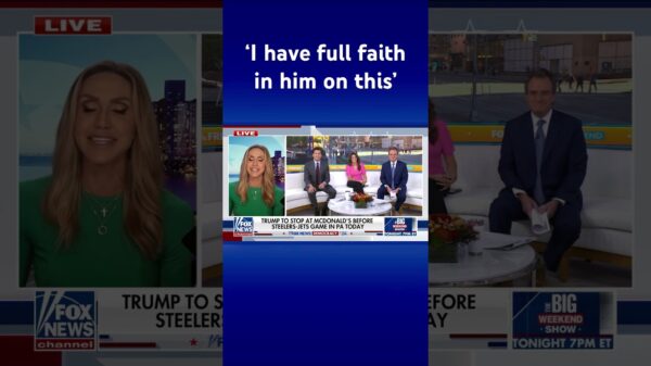 Lara Trump weighs in on former President’s McDonald’s fry skills #shorts