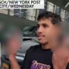 Illegal migrants in violent NYPD attack give middle finger after release