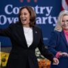 Kamala Harris, Liz Cheney campaign in key swing state