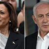 VP Harris ripped for ditching Netanyahu’s address for sorority event