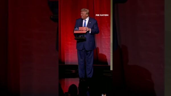 Trump receives big welcome at 2024 Fox Nation #PatriotAwards to receive ‘Patriot of the Year’ award