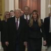 President-elect Trump meets with senators on Capitol Hill