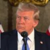 Trump answers reporter questions at Mar-a-Lago