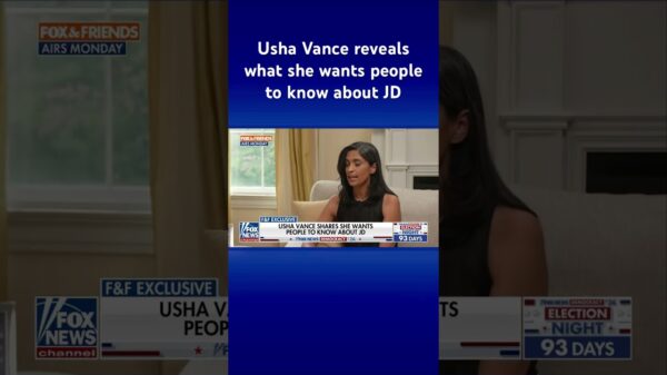 Usha Vance urges voters to ‘pause and listen’ ahead of 2024 election #shorts