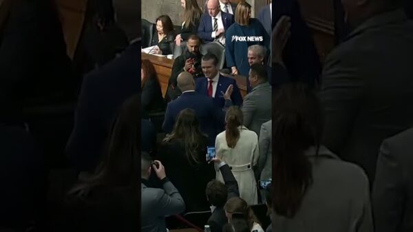 Pete Hegseth greeted with “USA!” chants at his Senate confirmation hearing