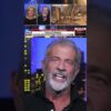 Mel Gibson reacts after losing his home in California wildfire