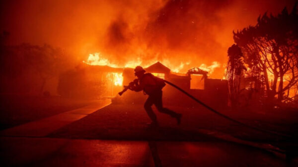 LA County sheriff says detention facility near Hughes Fire has been evacuated