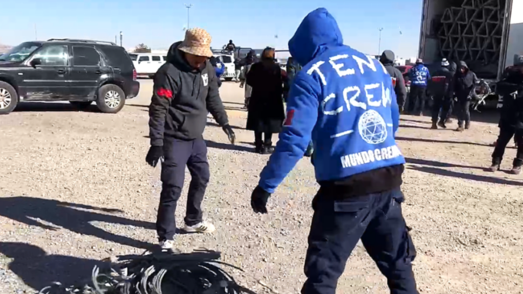 VIDEO: Mexico Setting up Tents Across The Border to Receive Deported Migrants From US