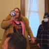 Rep. Finke (D) just sent an angry mob to storm MN’s House to block Republican control